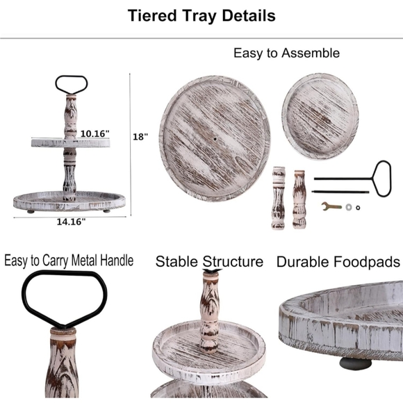 NEW Christmas Tiered Tray and Decor Rae Dunn Mug XTT3 - Picture 14 of 14